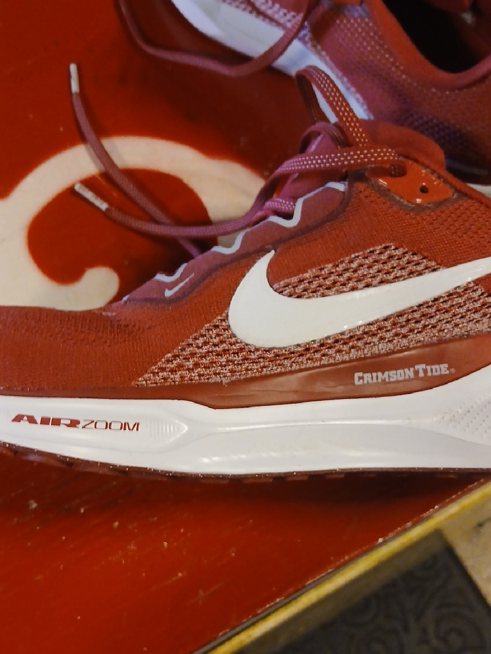 Mens Size 11 Nike Alabama Running Shoes - Picture 4 of 7
